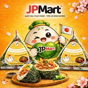 COMBO - Cơm Gà Sốt Mè Xiên Xiên Tam Giác 115g (Bộ Lục Vị) - JP Mart