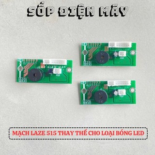 Mạch máy cân bằng laser , máy bắn cos laze 5 tia xanh sử dụng Bóng LED - Mạch mã 515
