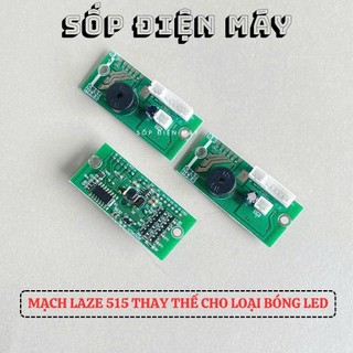 Mạch máy cân bằng laser , máy bắn cos laze 5 tia xanh sử dụng Bóng LED - Mạch mã 515