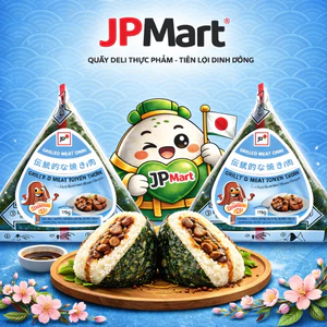 COMBO -Cơm Nắm Thịt Nướng Truyền Thống Tam Giác 115g (Bộ Lục Vị)- JP Mart