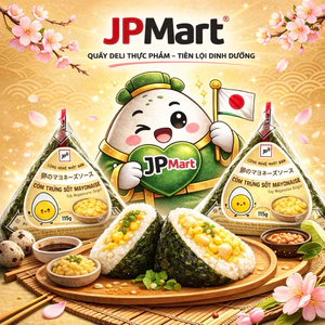 combo Cơm Trứng Sốt Mayo Tam Giác 115g (Bộ Lục Vị) - JP Mart