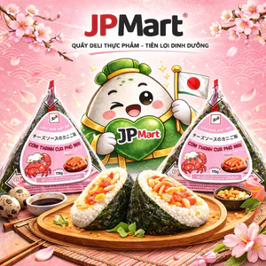 COMBO 2 cái - Cơm Nắm JP 115g Tiện Lợi – Bữa Ăn Nhanh Đủ Chất – Phù Hợp Đi Học, Đi Làm, Du Lịch