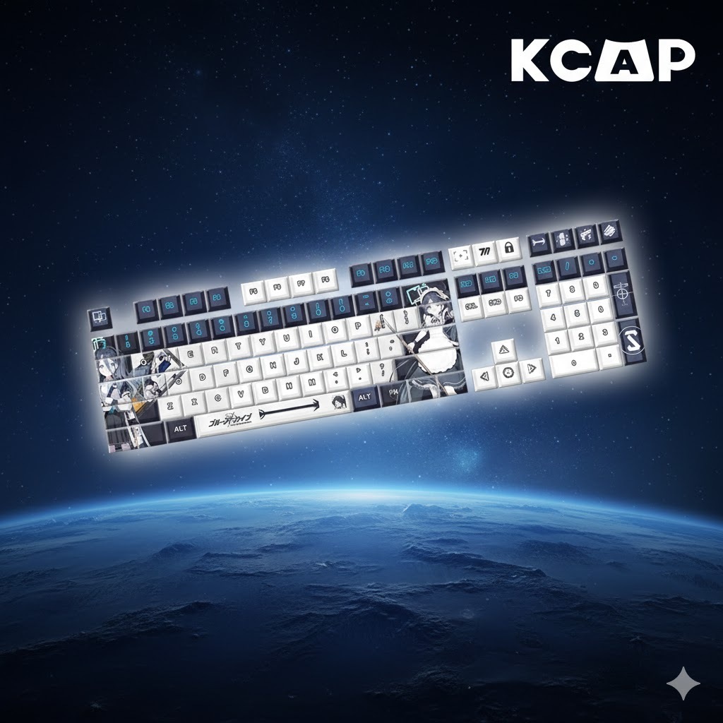 Bộ Keycap Anime Tenshi Alice PBT Dye-Sub Full Layout  Cherry Profile | KCAP - World of keycaps