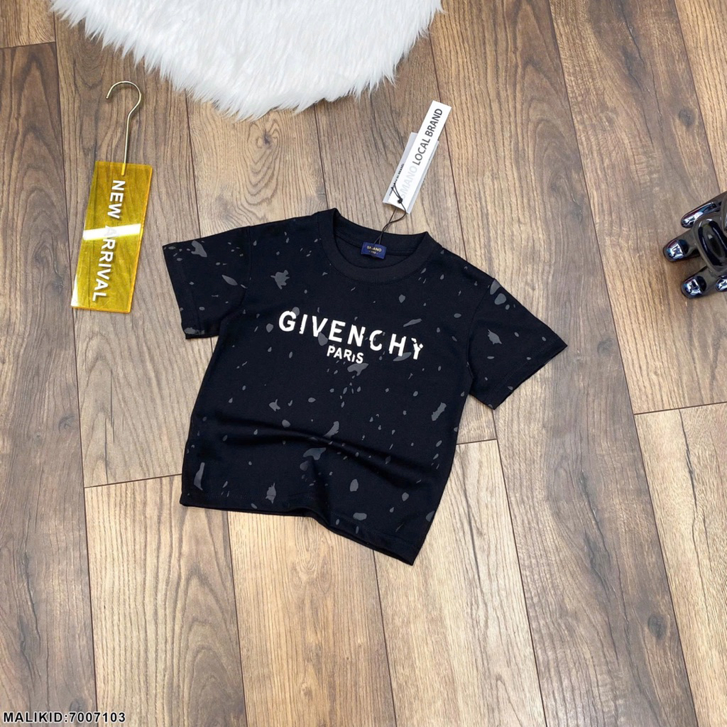Áo Phông Bé Trai Gi Vừn Chy Vảy Sơn Siêu Đẹp - Áo Thun Bé Trai Gi Vừn Chy Chất Cotton Phong Cách Boy Phố