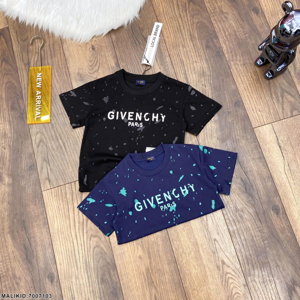 Áo Phông Bé Trai Gi Vừn Chy Vảy Sơn Siêu Đẹp - Áo Thun Bé Trai Gi Vừn Chy Chất Cotton Phong Cách Boy Phố