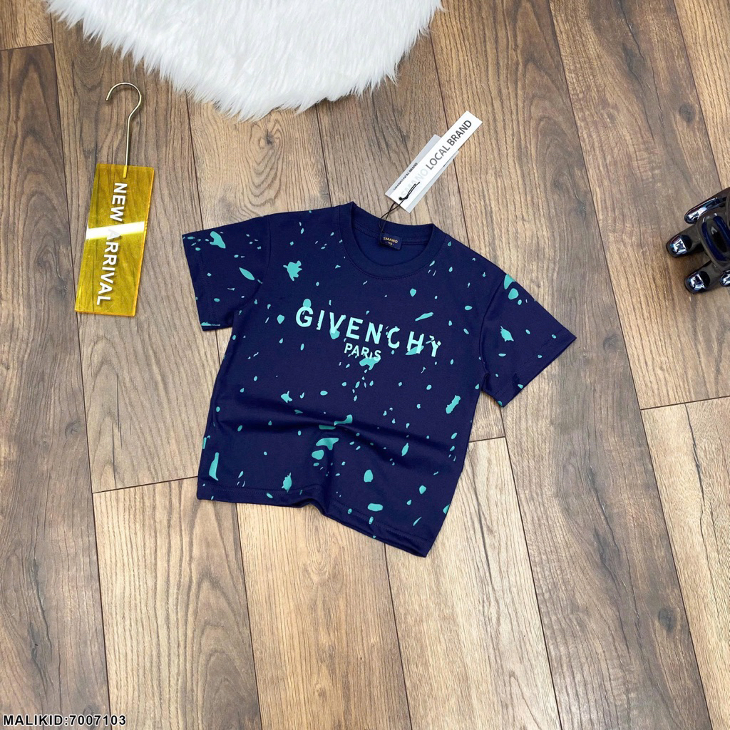 Áo Phông Bé Trai Gi Vừn Chy Vảy Sơn Siêu Đẹp - Áo Thun Bé Trai Gi Vừn Chy Chất Cotton Phong Cách Boy Phố