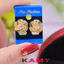 Bông Tai Hoa Mai Mạ Vàng 18K K.A.M.Y – Đính Đá Lấp Lánh, Thanh Lịch, Bền Màu Sang Trọng