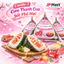 combo - Cơm Nắm Thanh Cua Sốt Phô Mai Tam Giác 115g (Bộ Lục Vị) - JP Mart