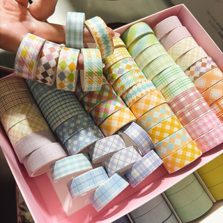 Washi Tape - Băng keo giấy in hình -  trang trí bản 1,5cm Mẫu Họa Tiết 🌟🌟