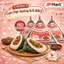 COMBO - Cơm Nắm Thịt Nướng Sốt BBQ Tam Giác 115g (Bộ Lục Vị) - JP Mart