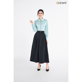 Áo Sơ Mi Nữ 𝐂𝐂𝐇𝐀𝐓 Dáng Suông Kiểu Anais Chất Liệu Cao Cấp Hiện Đại 25FDE2011ST