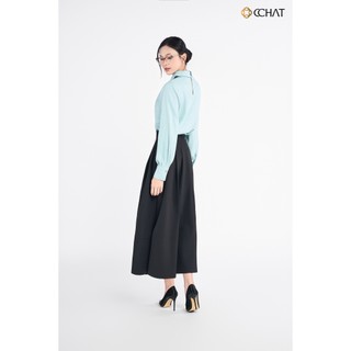 Áo Sơ Mi Nữ 𝐂𝐂𝐇𝐀𝐓 Dáng Suông Kiểu Anais Chất Liệu Cao Cấp Hiện Đại 25FDE2011ST