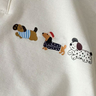 Áo thun polo ngắn tay thêu phong cách hàn quốc cho bé (form to lùi 1 size)