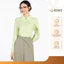 Áo Sơ Mi Nữ 𝐂𝐂𝐇𝐀𝐓 Dáng Suông Kiểu Olivia Cổ Đức Chất Liệu Voan Mềm Mại 25FDV2025ST