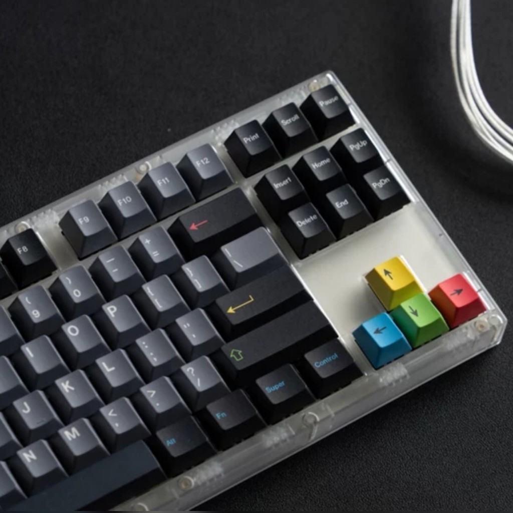 [Chính Hãng] Keycap NDN Studio Instant Rainbow Color - Cherry Profile PBT Dyesub - Polabe | BigBuy360 - bigbuy360.vn