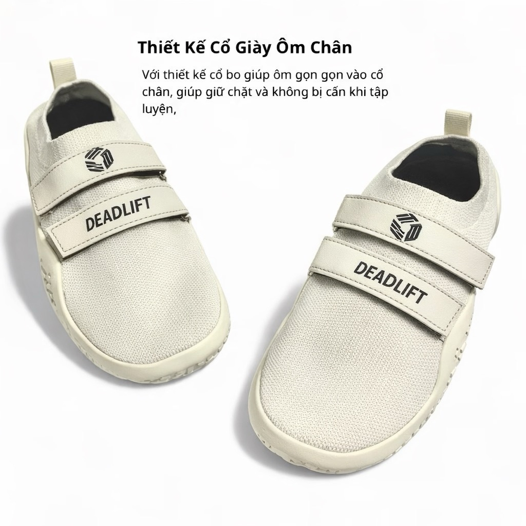 Giày Tập Gym Nam Nữ TBN Strength - Đế Bằng, Hỗ Trợ Tập Gym Deadlift & Squat Chuyên Dụng