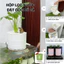 Bộ hộp lọc nước nhựa lắp ráp xếp chồng 3 tầng treo góc bể hồ cá nước chảy không ồn
