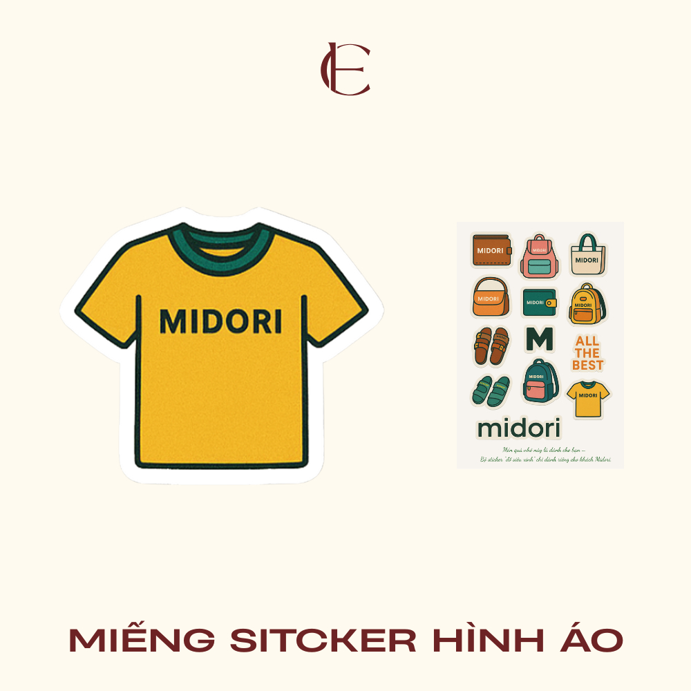 Sticker Dán Phụ Kiện Thời Trang Cho Túi & Trang Phục
