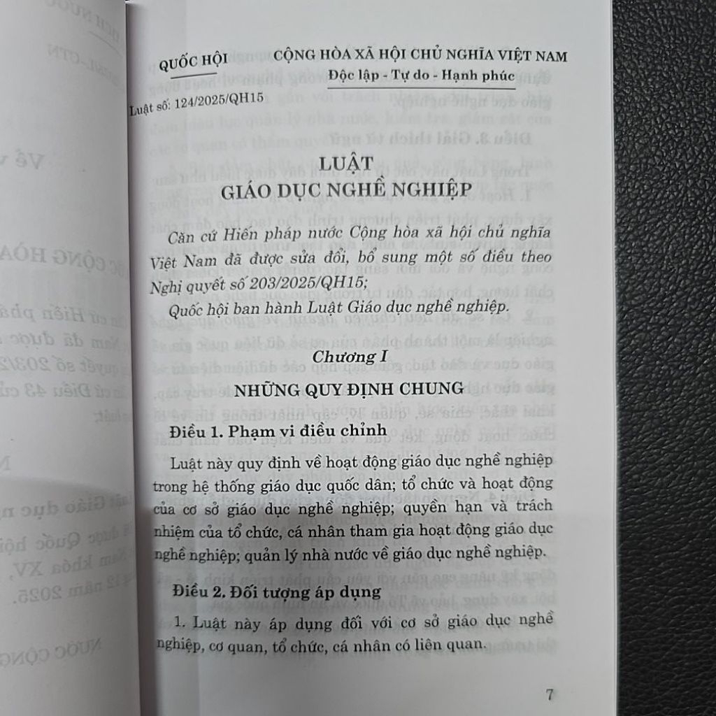Sách - Luật giáo dục nghề nghiệp ( NXB Chính trị quốc gia Sự thật )