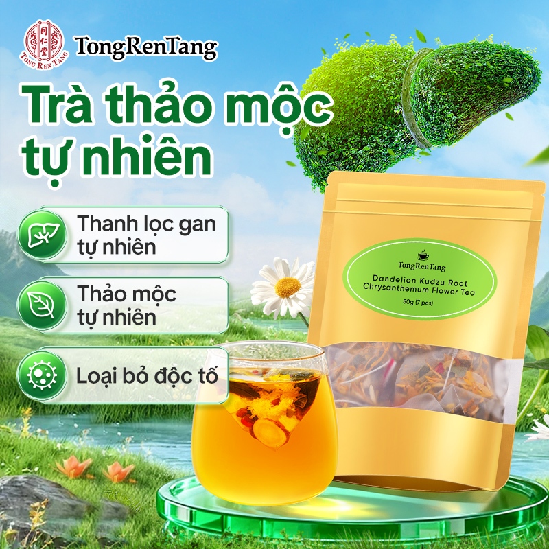 Tong Ren Tang Trà Thảo | Mộc Bổ Gan – Thanh Nhiệt, Giải Độc Gan, Mát Gan, Uống Hàng Ngày