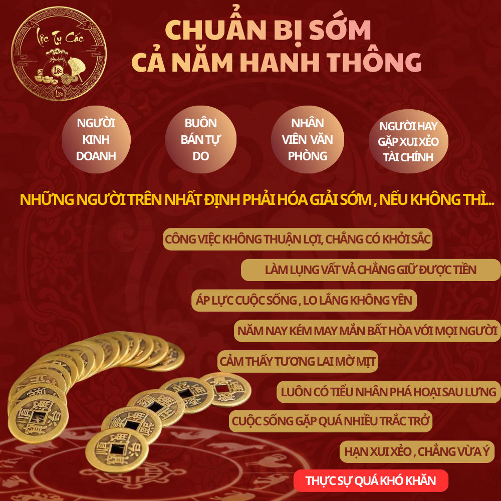 Xu Ngũ Đế phong thủy, đồng xu cổ Lộc Tụ Các chiêu tài hút lộc hỗ trợ công danh sự nghiệp