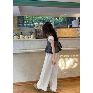set áo babydoll dây kèm áo bánh bèo nữ