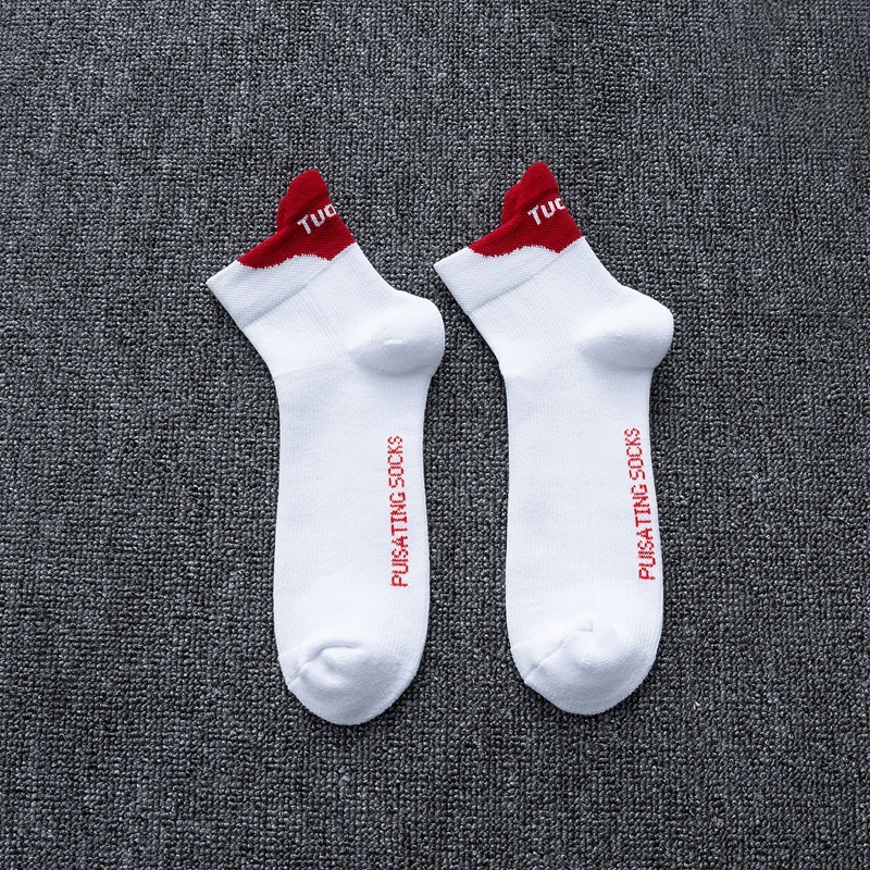 Vớ Tất Nam cotton cao cổ 5 màu loại dày phù hợp chạy bộ, bóng đá, bóng rổ...