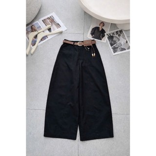 [MẪU New 2026 ] Quần Kaki Ống Rộng ELEGANTE BOUTIQUE Cong Túi Ngang From Rộng Hàng Đẹp, Che Khuyết Điểm Đôi Chân Cực Tốt
