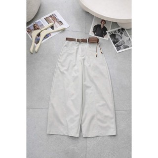 [MẪU New 2026 ] Quần Kaki Ống Rộng ELEGANTE BOUTIQUE Cong Túi Ngang From Rộng Hàng Đẹp, Che Khuyết Điểm Đôi Chân Cực Tốt