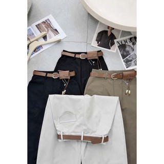 [MẪU New 2026 ] Quần Kaki Ống Rộng ELEGANTE BOUTIQUE Cong Túi Ngang From Rộng Hàng Đẹp, Che Khuyết Điểm Đôi Chân Cực Tốt