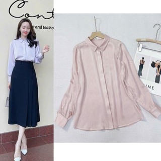 SƠ MI LỤA DÀI TAY CAO CẤP