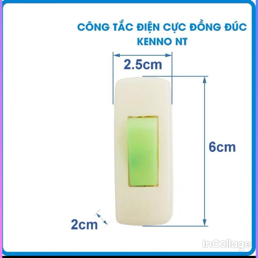 công tắc quả nhót kenno hàng chính hãng