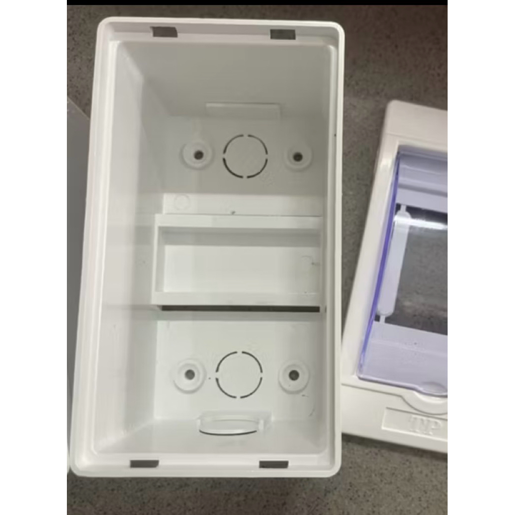 Hộp đựng APTOMAT MCB 2P RCBO Tiến Phát cao cấp có nắp  đậy trong suốt độ thẫm mĩ cao