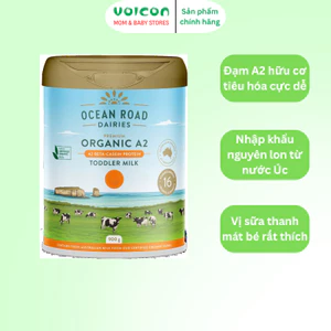 Sữa Bột Ocean Road Dairies Organic A2 Protein Úc Số 1/2/3 - Dinh Dưỡng Thuần Khiết Cho Bé (900g)