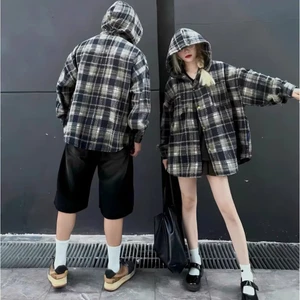 Áo Chống Nắng Nam Nữ Flannel Có Mũ,Chống Nắng,Chống Tia UV
