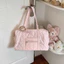 Túi du lịch chần bông hồng pastel ngọt ngào tiện lợi