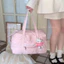 Túi du lịch chần bông hồng pastel ngọt ngào tiện lợi