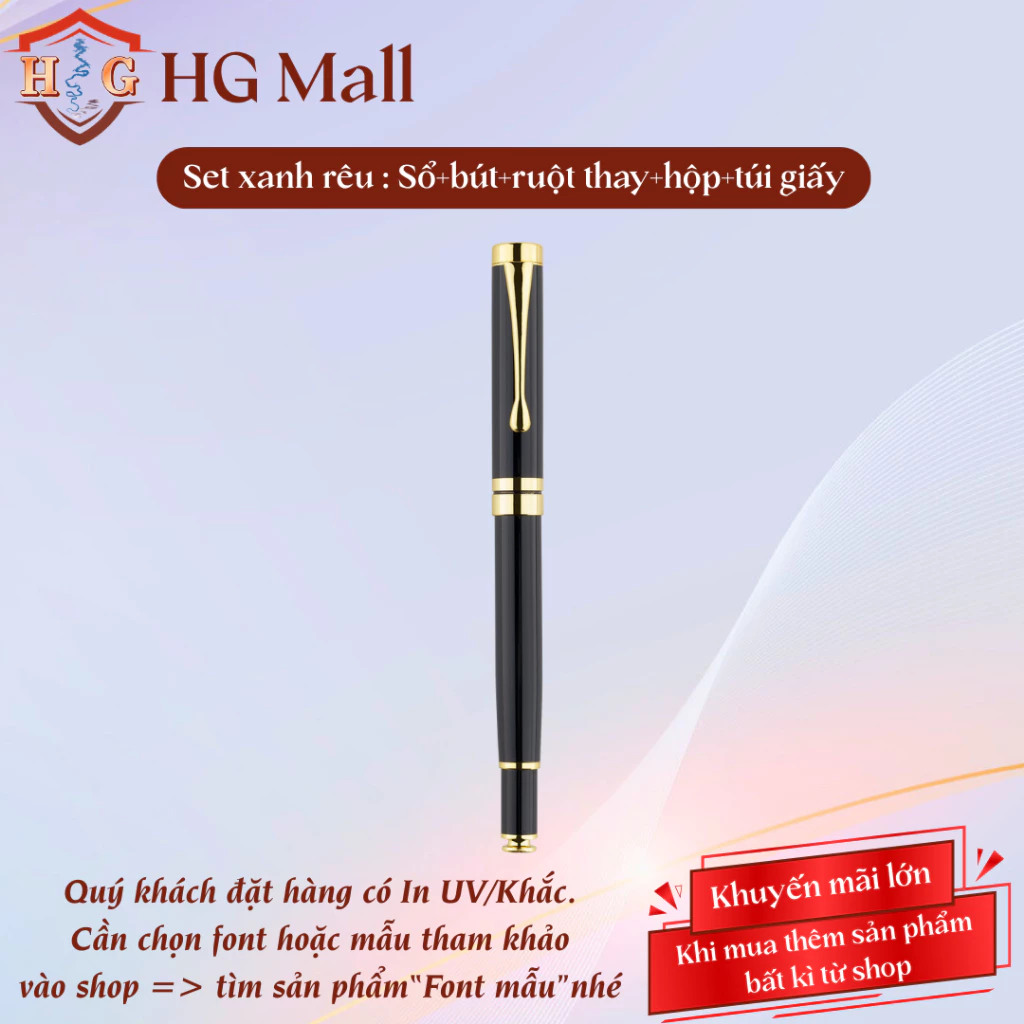 Set Bút Ký Hợp Kim Kèm Hai Ruột Thay+Hộp Khắc Tên Theo Yêu Cầu. Quà Tặng Doanh Nghiệp, Tốt Nghiệp, T