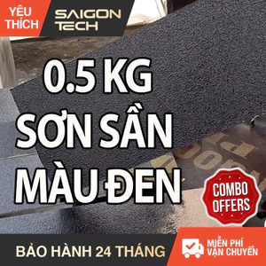 HỘP 0.5KG SƠN SẦN THÙNG LOA CAO CẤP ACRYLIC, ĐẬM ĐẶC, ĐỘ SẦN CAO, BÓNG ĐẸP, LOA KÉO