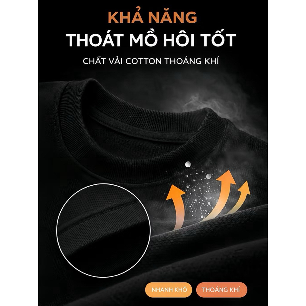 Áo thun nam VAMEOMEO basics form rộng compact phiên bản Premium chống nhăn,khử mùi tốt