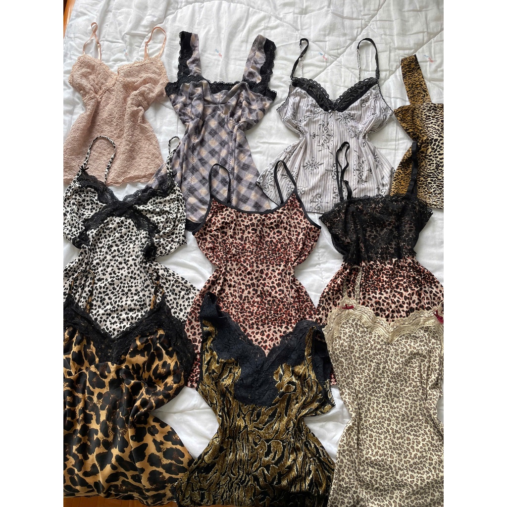 (Hàng mới về) Siêu phẩm - Áo hai dây, pastel thrift y2k secondhand mori ...