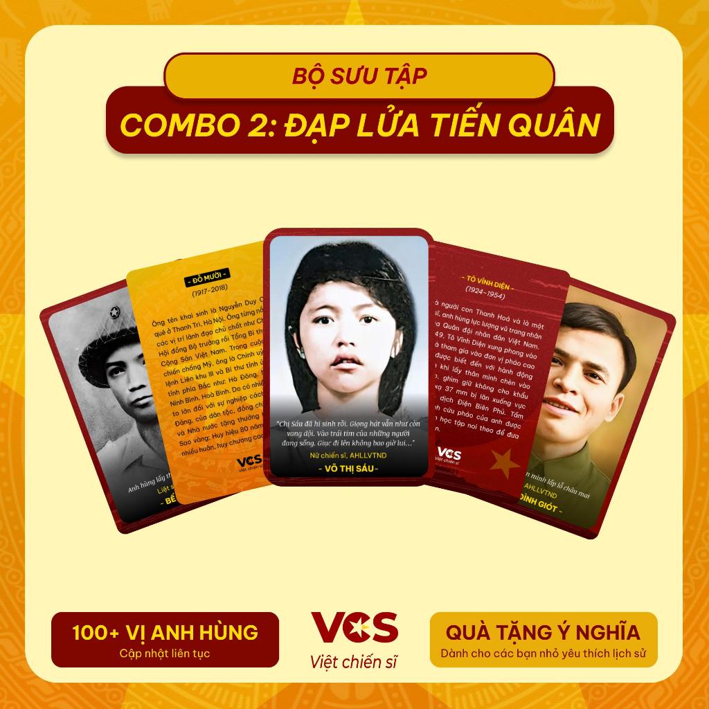 Card bo góc Việt Nam, thẻ bài lịch sử
