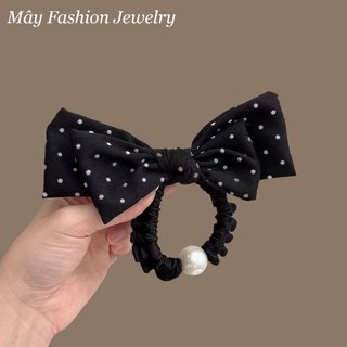 Buộc Tóc Bản Nơ Chấm Bi Xinh Xắn • Mây Fashion Jewelry - C825.51