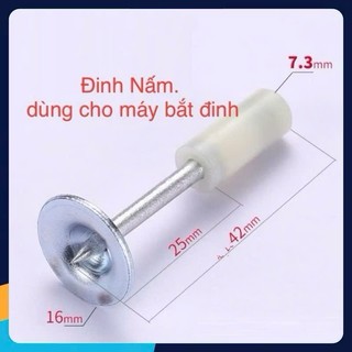 (Hộp 200 viên) Đinh hạt nổ cho máy bắn đinh hạt nổ bê tông, sắt thép thế hệ mới