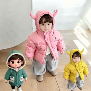 Áo Phao Trẻ Em Lông Cừu 2 Lớp Siêu Dày – Áo Khoác Phao Bé Trai Bé Gái Giữ Ấm Mùa Đông 5–40kg #P5