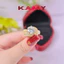 Nhẫn Đính Đá Cao Cấp – Nhẫn Mạ Vàng Đính Đá Sang Trọng, Lấp Lánh Cực Đẹp Unisex