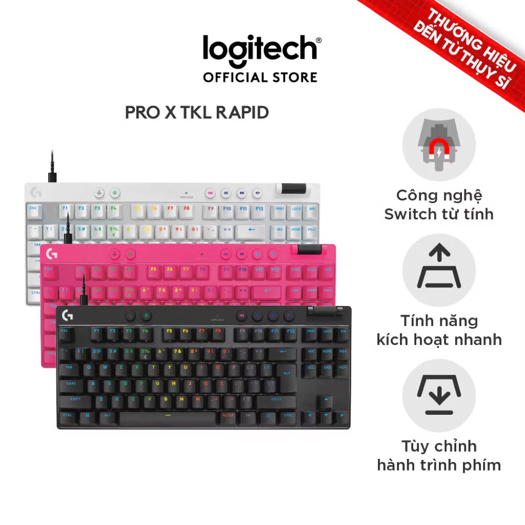 Bàn Phím He Gaming Có Dây Logitech G Pro X Tkl Rapid Analog Switch Từ 