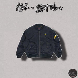 ⚡️[Hight Quality] Áo Khoác Bomber Lót Vàng 1odan Jacket - Điểm Nhấn Thêu Vàng Phối Tay Phồng Cao Cấp Street Wear