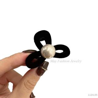 KẸP TÓC NHUNG 3CM ĐÍNH NGỌC - 1124.05