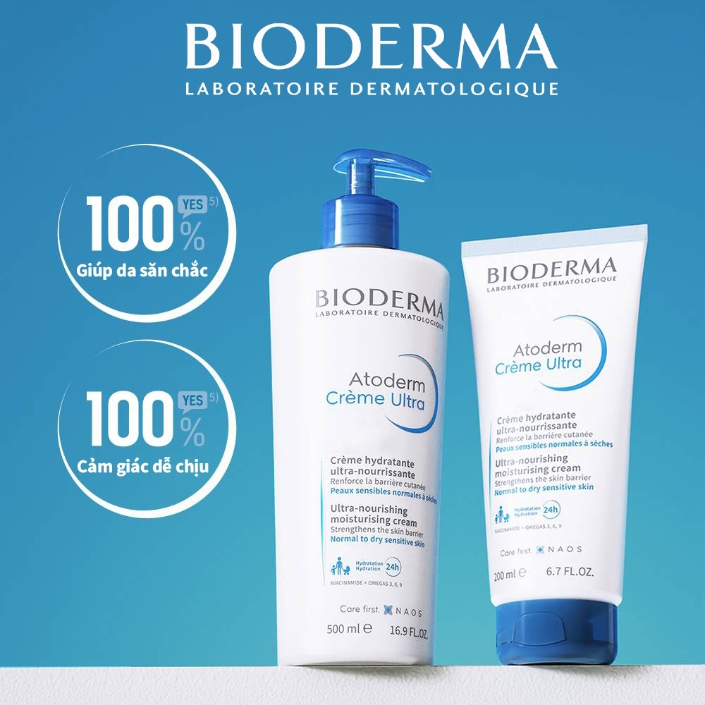 Sữa dưỡng thể Bioderma Atoderm Intensive Gel-Creme 500ml